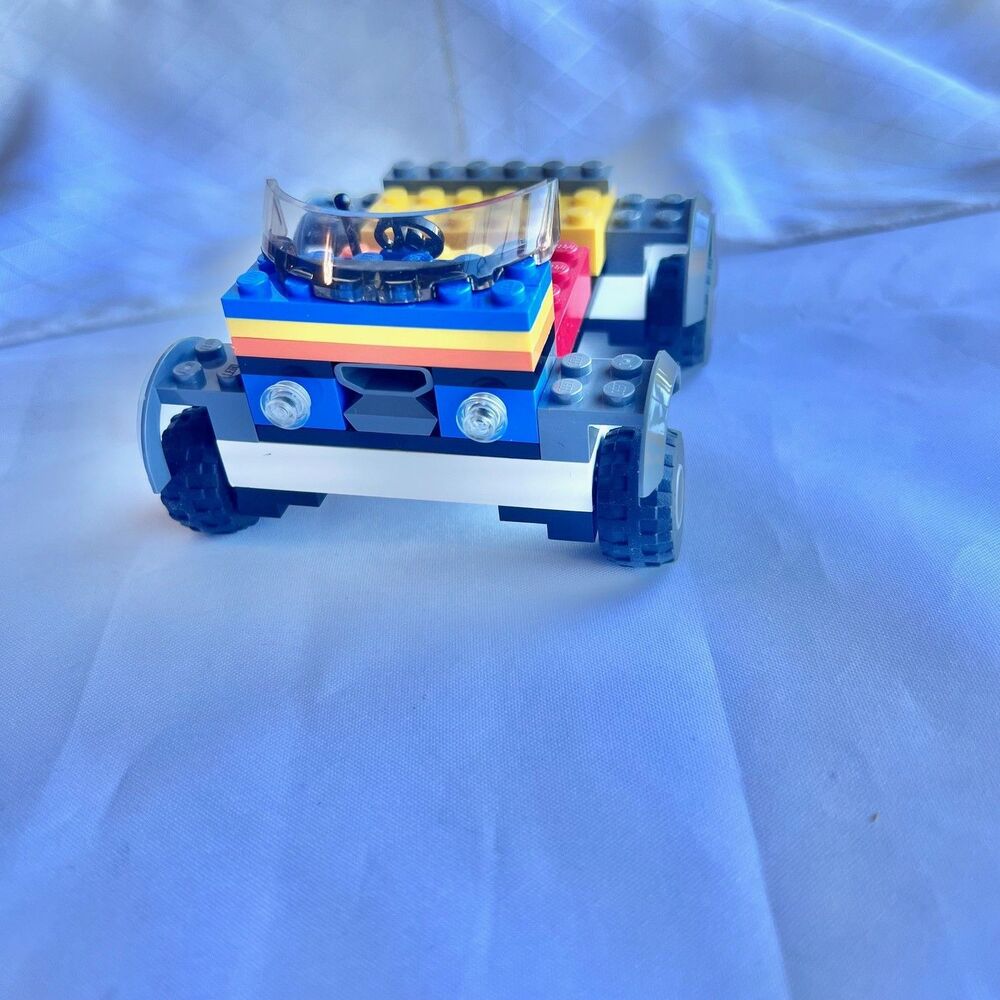 LEGO Quad Type Bike Custom Made Vehicle with Moveable Knob and Steering Wheel